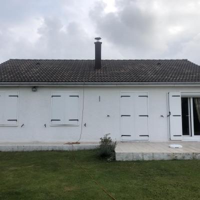 Avant traitement et décapage