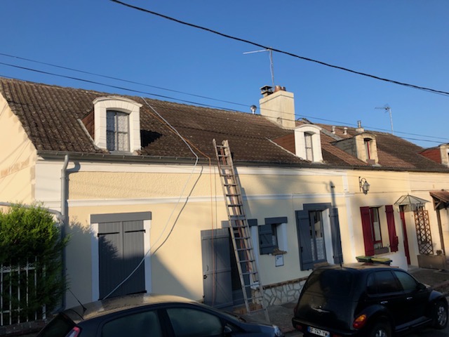 Avant traitement et décapage