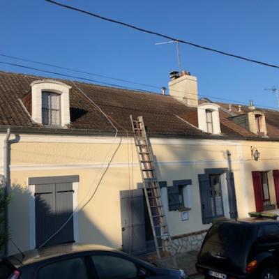 Avant traitement et décapage