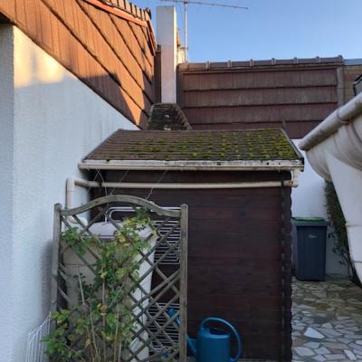 Avant traitement et décapage